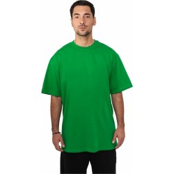 Urban Classics Prodloužené bavlněné rovné pánské triko zelená