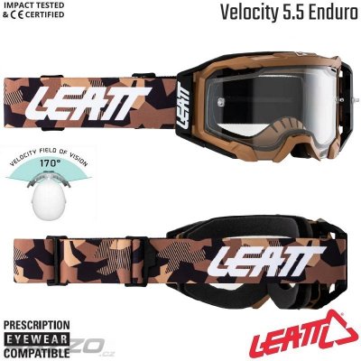 Leatt Velocity 5.5 Enduro Stone 2025 | Zboží Auto