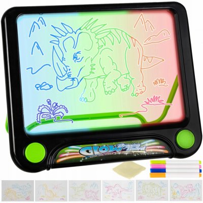 Kruzzel 16949 Kreslící tabulka s dinosaury – Zboží Mobilmania