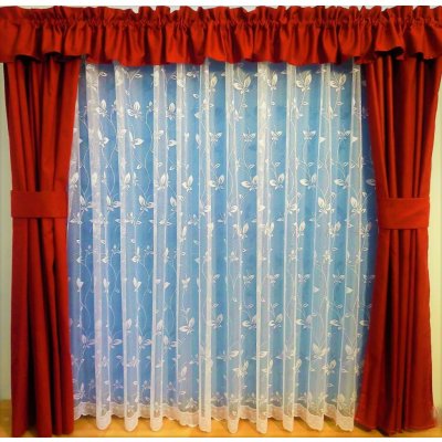 Záclona kusová - Motýlek 250x160 cm (bílá) SKLADEM POSLEDNÍ 1KS – Hledejceny.cz