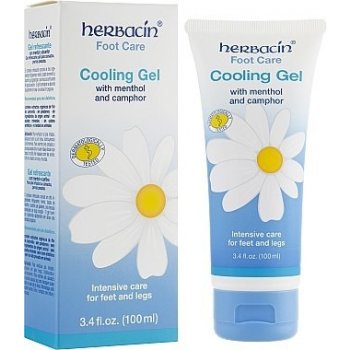 Herbacin Gel chladící na horké a těžké nohy 100 ml