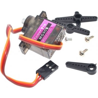 LaskaKit Mini servo MG90S 180° Plastové převody – Zboží Dáma