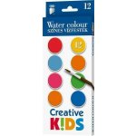 Creative Kids vodové barvy 12 ks 28 mm – Hledejceny.cz