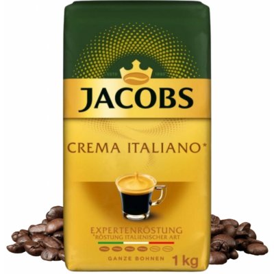 Jacobs Crema Italiano 1 kg – Zboží Mobilmania