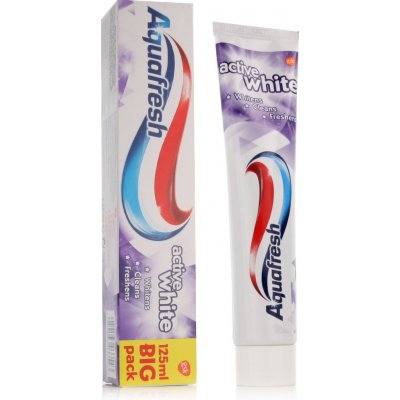 Aquafresh Zubní pasta Active White 125 ml – Zboží Mobilmania