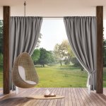 EUROFIRANY ZAHRADNÍ VODĚODOLNÝ ZÁVĚS NA PÁSCE GARDEN 155X200 CM ŠEDÁ – Hledejceny.cz