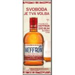 Heffron Rum 5y 38% 0,5 l (dárkové balení 1 sklenice) – Hledejceny.cz