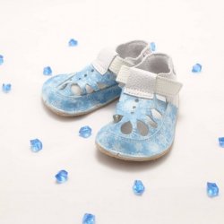 Baby Bare Shoes IO Snowflakes