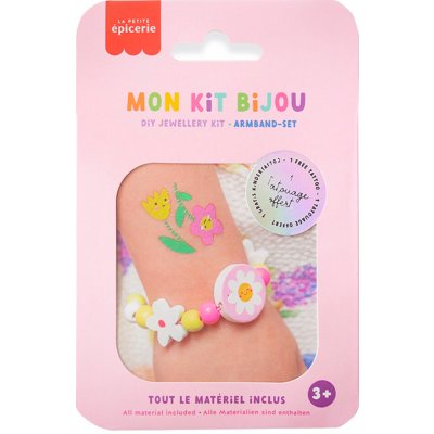 La Petite Epicerie Sada pro děti na výrobu náramku Mon Kit Bijou Květiny – Hledejceny.cz