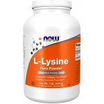 Now Foods Now L-Lysine L-lysin prášek 454 g – Hledejceny.cz
