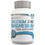 BioTech USA Calcium Zinc Magnesium 100 tablet – Hledejceny.cz