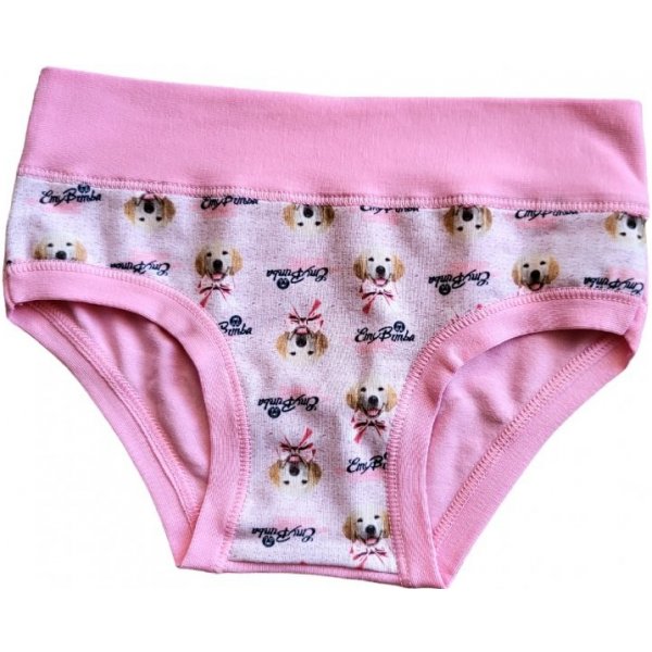 Dětské spodní prádlo Emy Bimba 2794 růžové dívčí kalhotky růžová