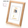 Klasický fotorámeček Rámeček dřevěný EKO 0N 21x30 (A4) přírodní