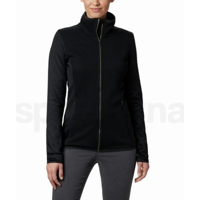 Columbia mikina Roffe Ridge Full Zip Fleece W černá – Zboží Mobilmania