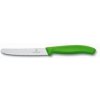 Pracovní nůž Nůž na rajčata, 11 cm - zelený
