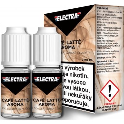 Ecoliquid Electra 2Pack Cafe Latte 2 x 10 ml 20 mg