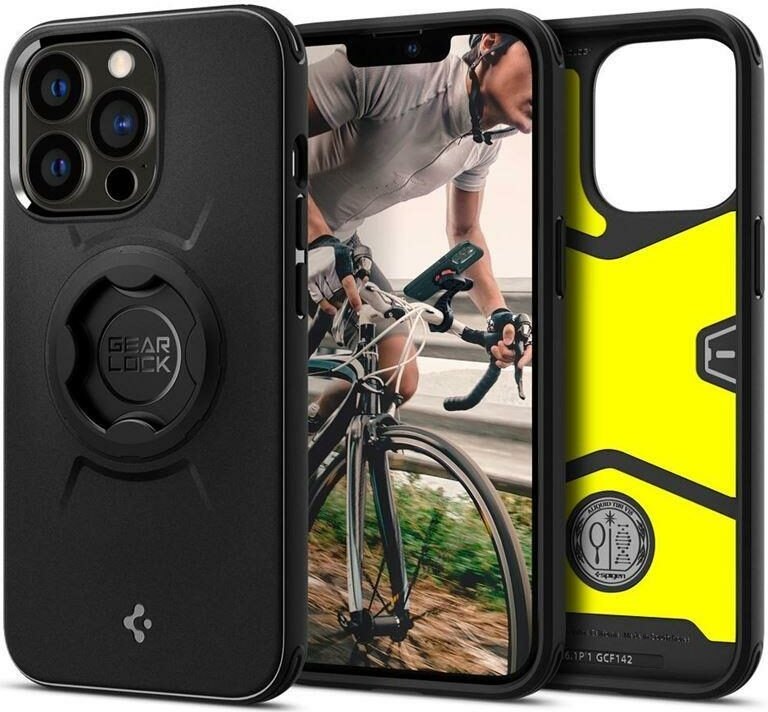 Pouzdro Spigen Gearlock Bike Mount Case Apple iPhone 13 Pro černé