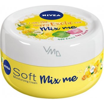 Nivea Soft Mix Me tělový krém (Moisturizing Cream I Am The Happy Exotic  One) 100 ml od 47 Kč - Heureka.cz