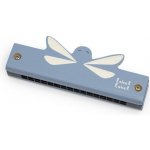 Label Label dřevěná harmonika modrá – Zbozi.Blesk.cz