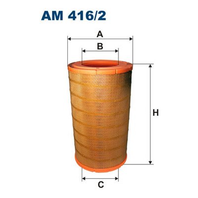 AM416/2 FILTRON Vzduchový filtr – Hledejceny.cz