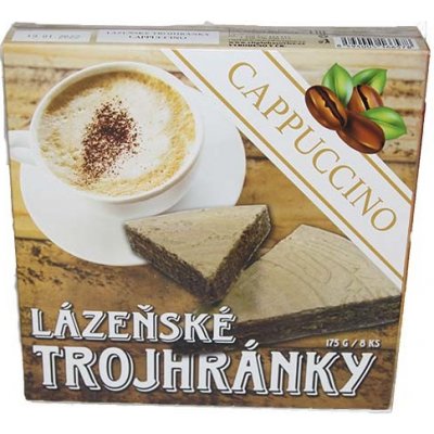 Clip Lázeňské trojhránky cappuccino 175 g – Zboží Mobilmania