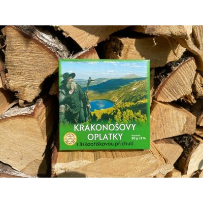 Hořické trubičky - Olča Krakonošovy oplatky oříškové 50 g – Zboží Dáma