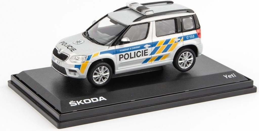 Abrex škoda YETI facelift 2013POLICIE ČR 1:43