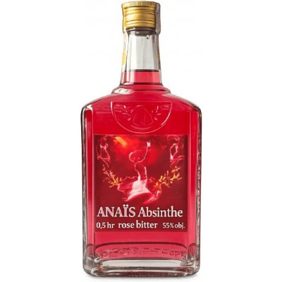 Bairnsfather Rose Bitter Absinth 55% 0,5 L (holá láhev) – Sleviste.cz