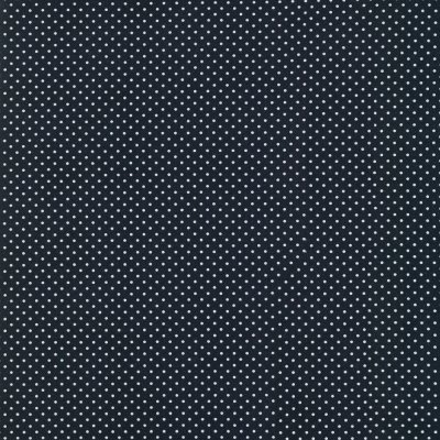 Úplet - Puntíky na jednobarevném pozadí 3mm | 220g | 160 cm | 25 variant Barva: Tmavě-modrá (odstín 599) – Zboží Mobilmania