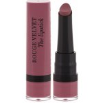 Bourjois Paris Rouge Velvet The Lipstick matná rtěnka 24 Pari´sienne 2,4 g – Zboží Mobilmania