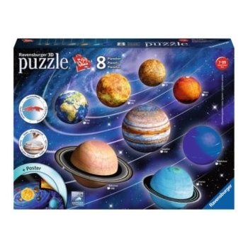 Ravensburger 3D puzzle Planetární soustava 522 ks