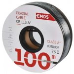 Emos S5265 Koaxiální kabel CB113UV 100m – Hledejceny.cz