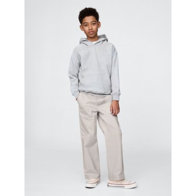 GAP dětské chino kalhoty UltraSoft šedá – Zboží Dáma