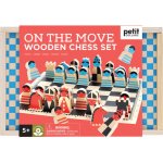 Petit Collage Dřevěné šachy Na tahu – Zboží Živě