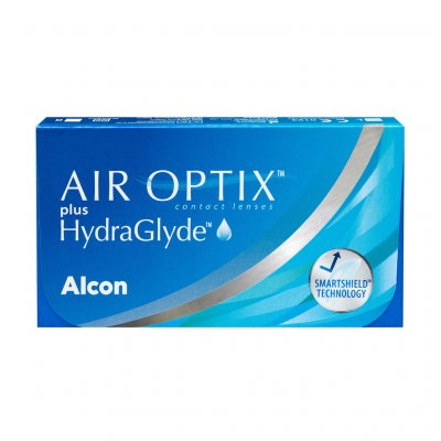 Alcon Air Optix Plus HydraGlyde 3 čočky – Zboží Mobilmania