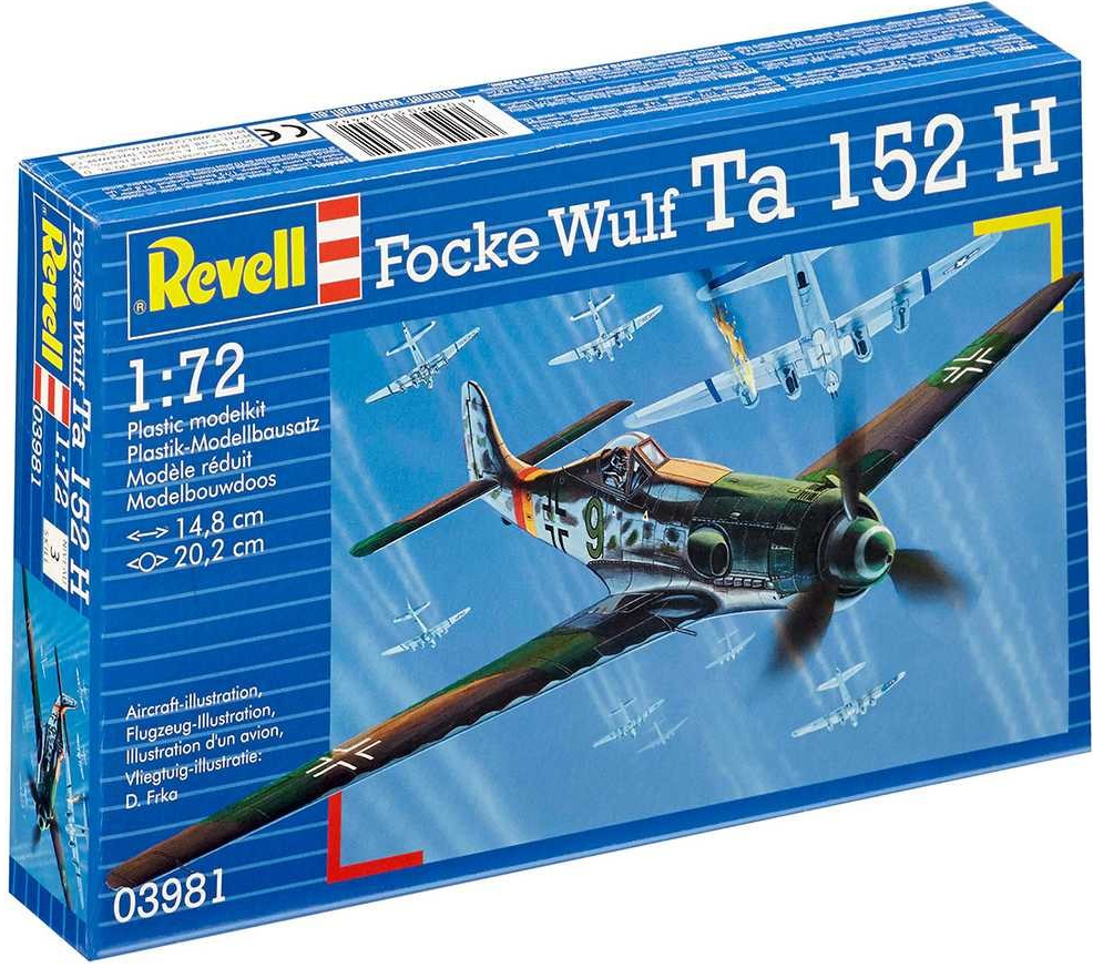 Revell Focke Wulf Ta 152 H 03981 1:72