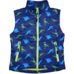 Kugo Chlapecká softshellová vesta s fleecem HB8629 tmavě modrá – Zboží Dáma