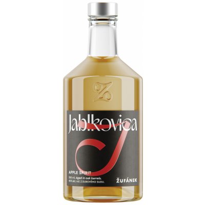 Žufánek Jablkovica z dubového sudu 45% 0,5 l (holá láhev) – Zboží Dáma