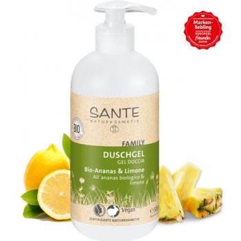 Sante sprchový gel BIO Ananas & Citrón 200 ml