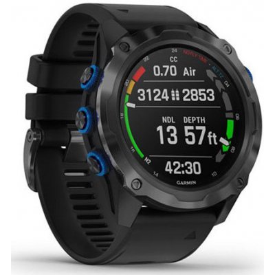 Garmin Descent Mk2i - 52 mm, Titanium Carbon Gray, Black Band – Zbozi.Blesk.cz