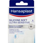 Hansaplast Silicone Soft Ultra Sensitive náplasti, 8 ks