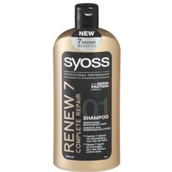 Syoss Renew 7 Complete Repair vlasový šampon pro poškozené vlasy 500 ml