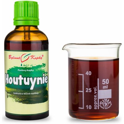Bylinné kapky Houtuynie Houtunie touleň tinktura 50 ml – Hledejceny.cz