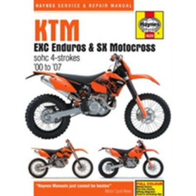 KTM Enduro a Motocross Service and Repair Manual – Zboží Mobilmania