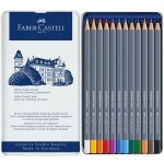 Faber-Castell 114612 Goldfaber Aqua akvarelové plechová krabička 12 ks – Zboží Živě