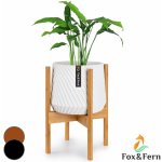 Fox & Fern Zeist stojany na květiny přírodní PS-BAMBOO-M – Zbozi.Blesk.cz