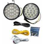 Světlo denního svícení 18 LED - kulaté 90mm, A18 DRL – Hledejceny.cz