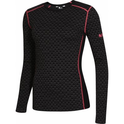 Zulu Merino 240 Long černá/růžová – Zboží Mobilmania