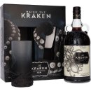 Kraken Black Spiced Rum 40% 1 l (darčekové balenie 1 pohár)