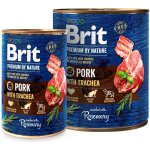 Brit Premium by Nature Dog Pork with Trachea 800 g – Zboží Mobilmania